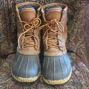 L.L. Bean 6 Eyelet 8" Thinsulate Duck Boots Size FM Unisex